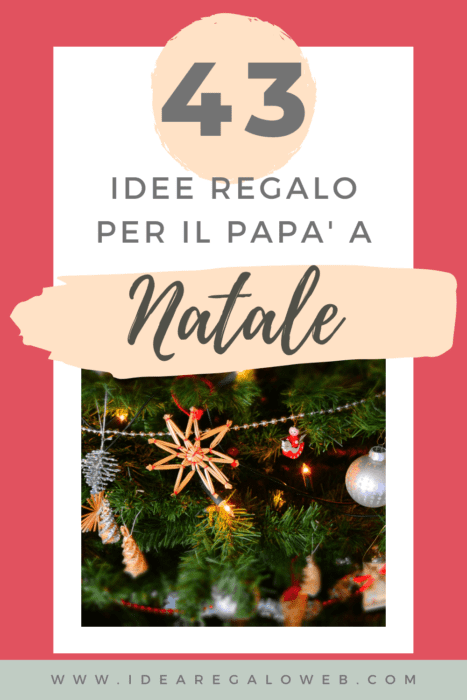 Regali di Natale per papà - Pinterest 1