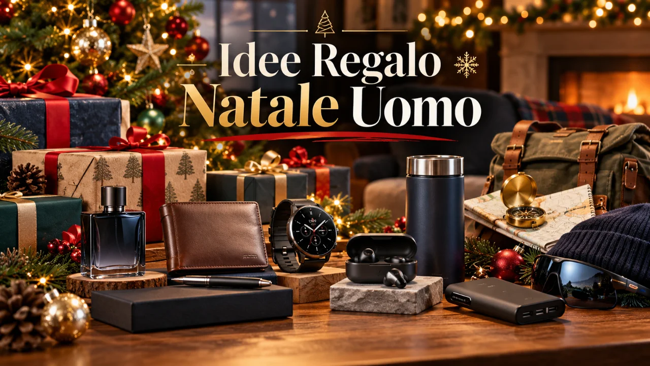 Idee regalo natale uomo
