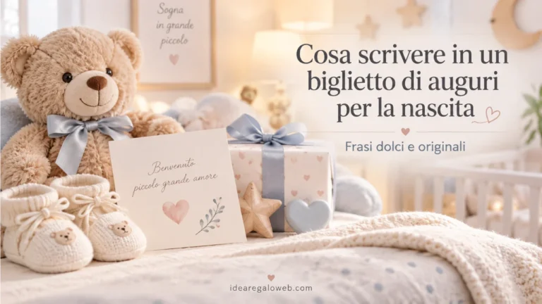 Cosa scrivere in un biglietto di auguri per la Nascita