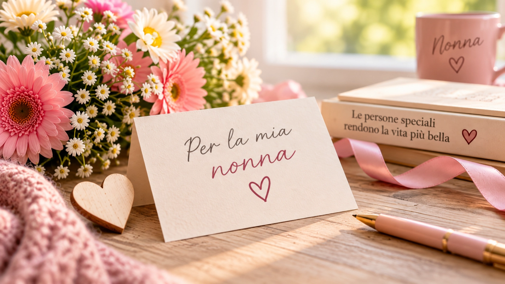 Cosa scrivere in un biglietto di auguri per la festa della nonna
