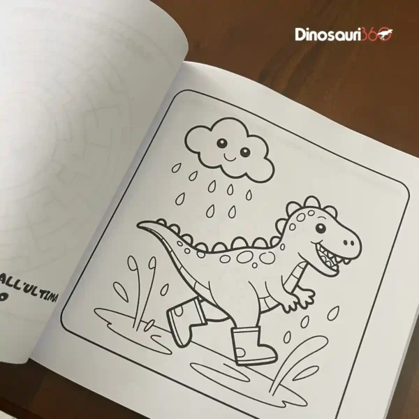 02 Magnifici Dinosauri galleria Dinosauri Libro da colorare