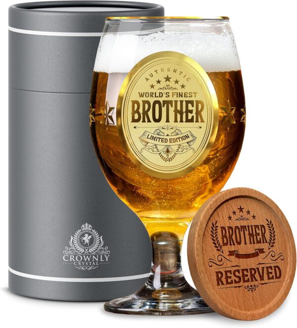 Regalo Fratello Bicchiere Birra Regalo Fratello Bicchiere Birra