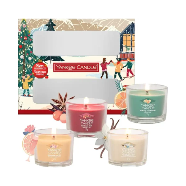 Yankee Candle Set regalo di candele profumate di Natale Yankee Candle Set regalo di candele profumate di Natale