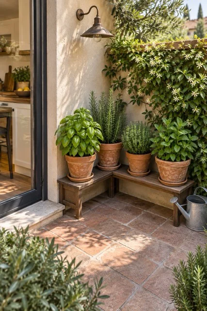 Giardino verticale per angoli stretti