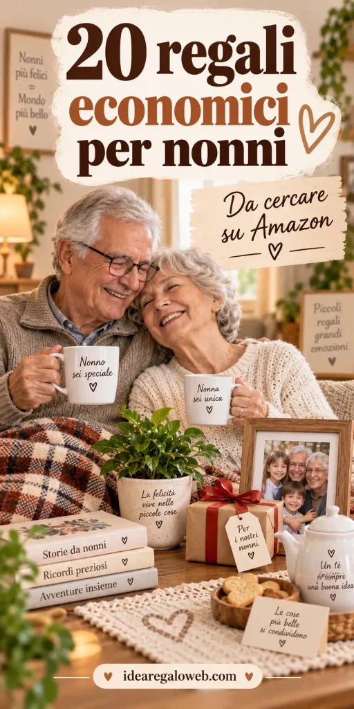 20 regali economici per nonni da cercare su Amazon