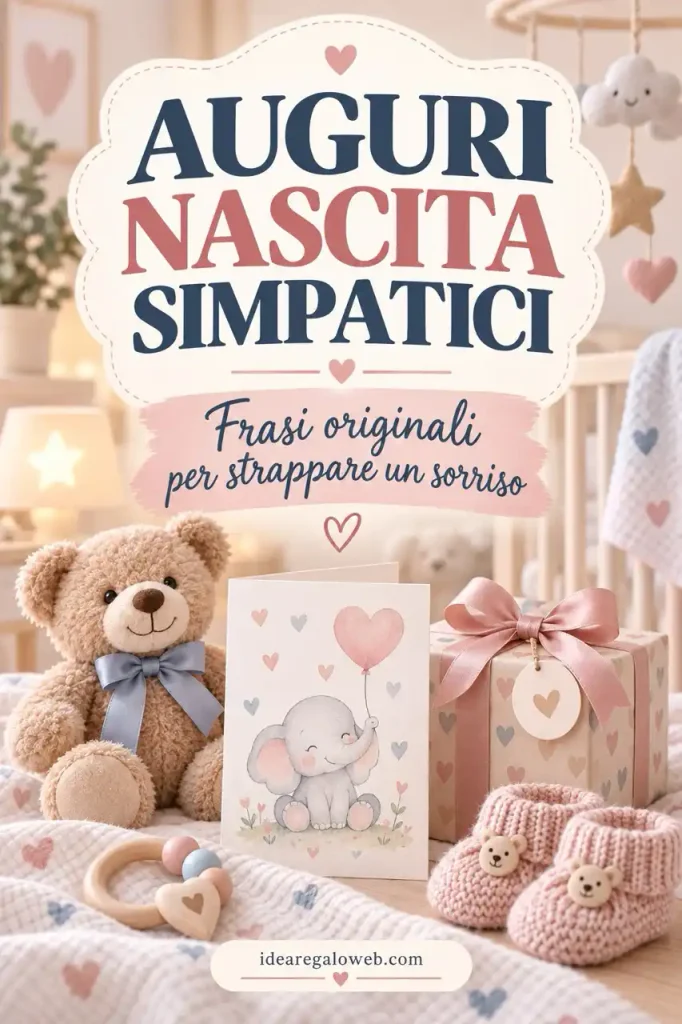 auguri nascita simpatici