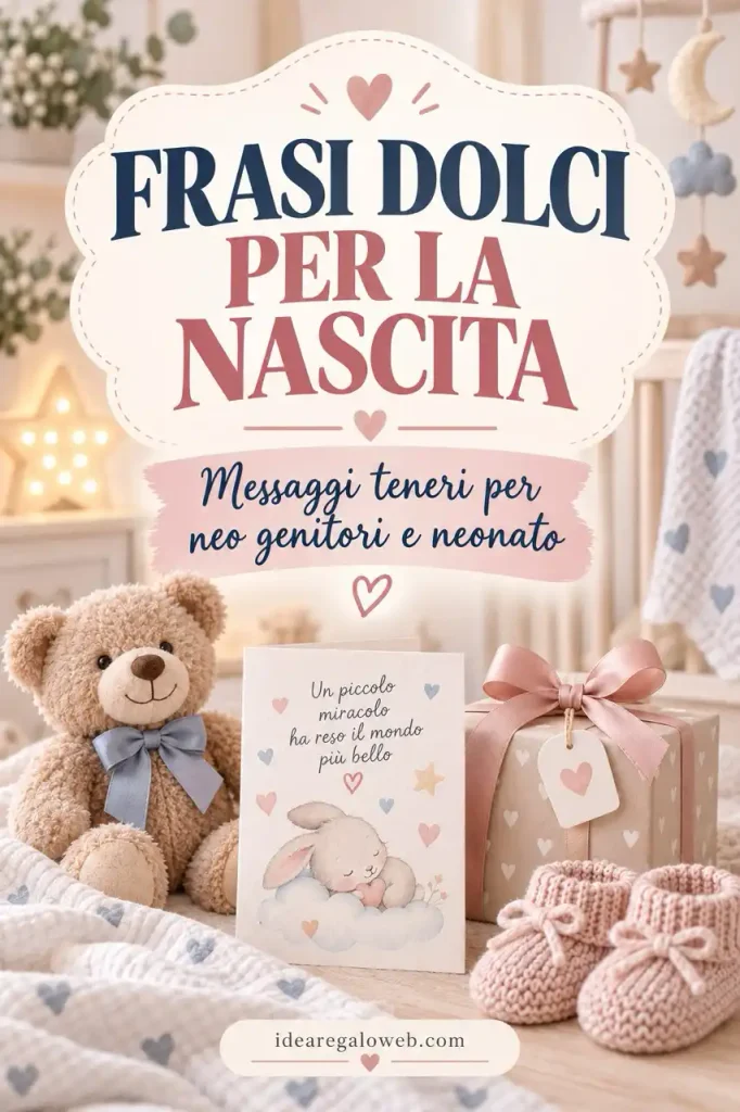 frasi dolci per la nascita