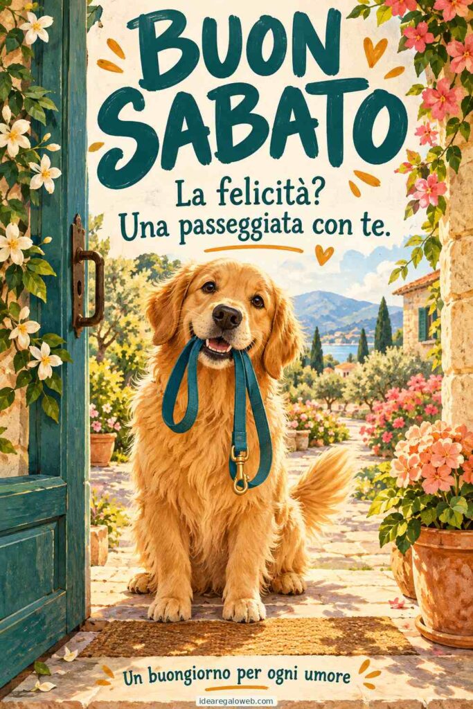buon-sabato-cane-affettuoso
