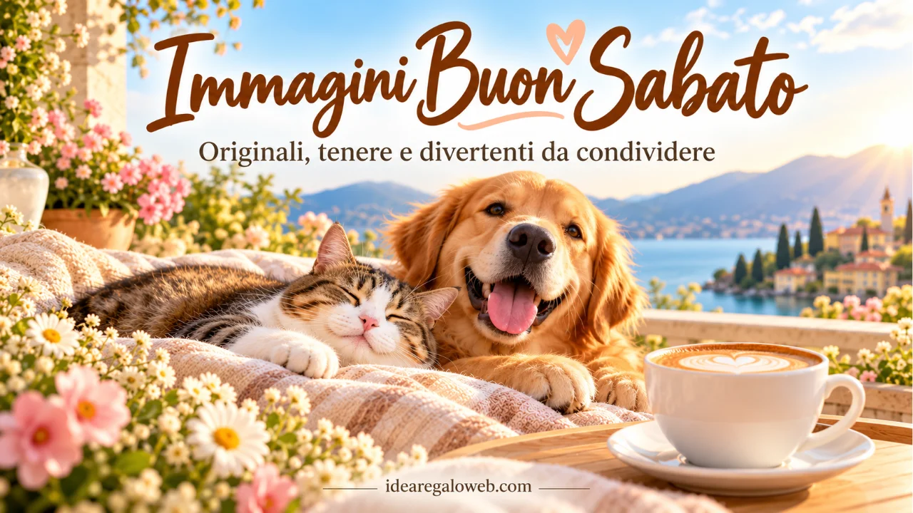 immagini Buon Sabato tra Amici e Caffè